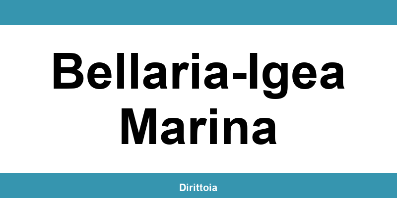 Contatti e orari della sede SIAE a Bellaria-Igea Marina