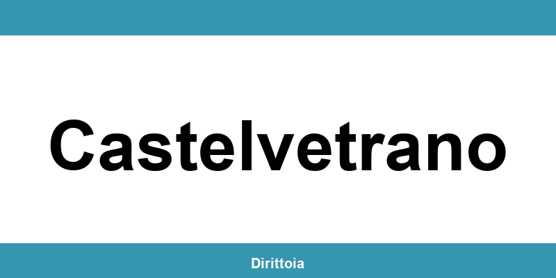 Contatti e orari della sede SIAE a Castelvetrano