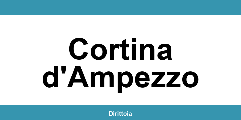 Contatti e orari della sede SIAE a Cortina d'Ampezzo