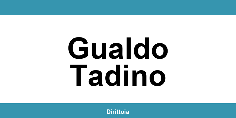 Contatti e orari della sede SIAE a Gualdo Tadino