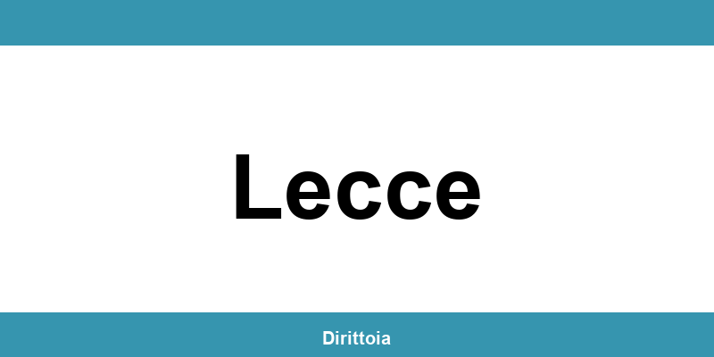Contatti e orari della sede SIAE a Lecce