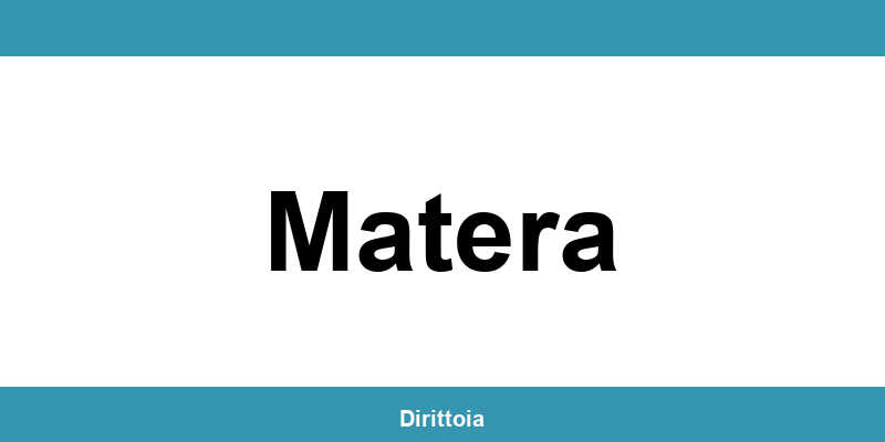 Contatti e orari della sede SIAE a Matera