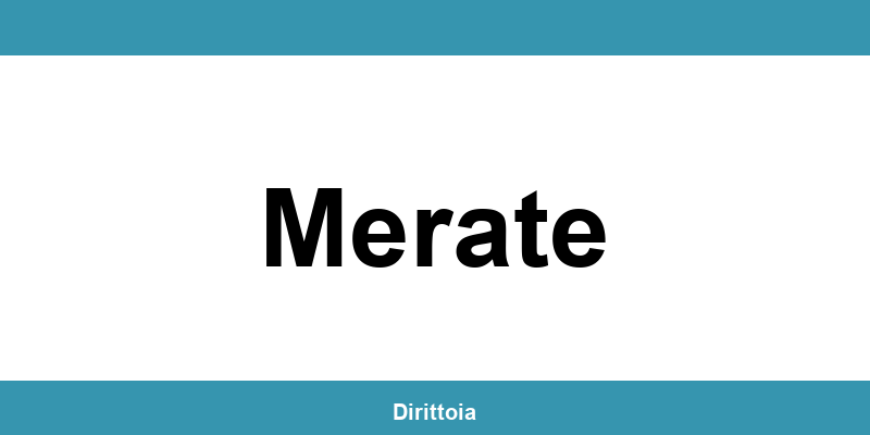 Contatti e orari della sede SIAE a Merate