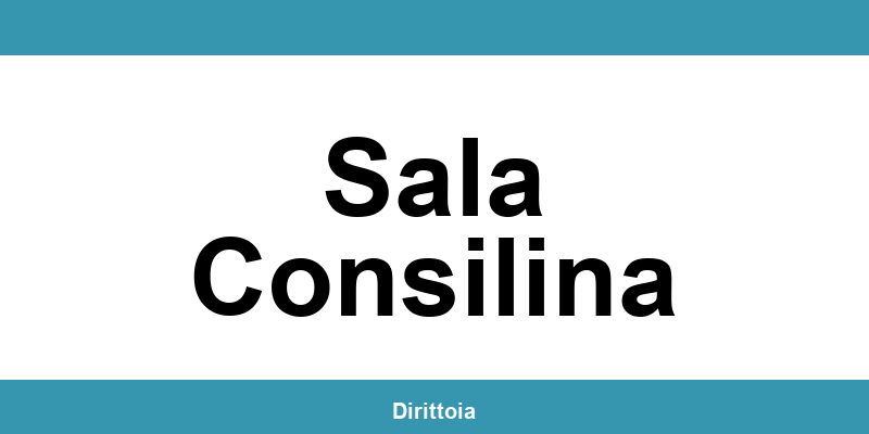 Contatti e orari della sede SIAE a Sala Consilina
