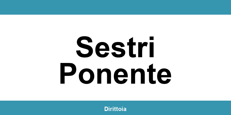 Contatti e orari della sede SIAE a Sestri Ponente