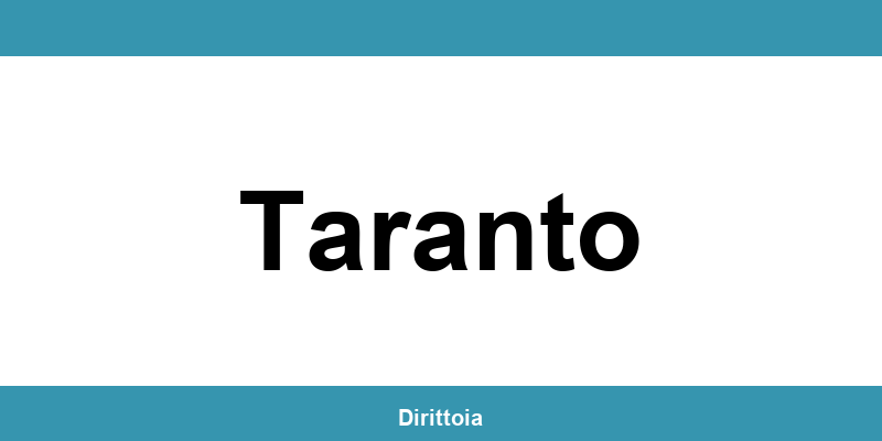 Contatti e orari della sede SIAE a Taranto