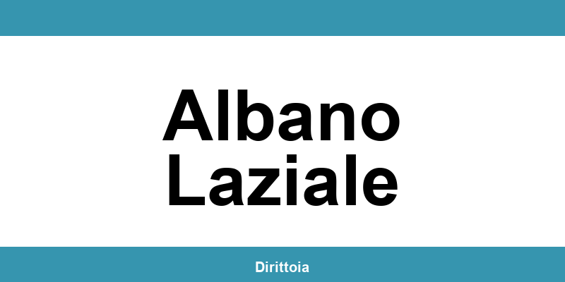 Contatti e orari della sede SIAE a Albano Laziale