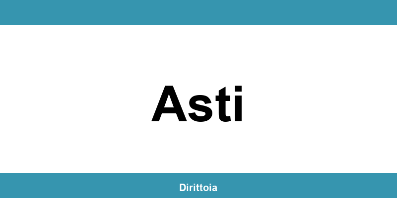 Contatti e orari della sede SIAE a Asti