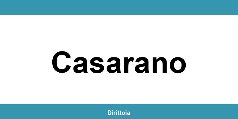 Contatti e orari della sede SIAE a Casarano
