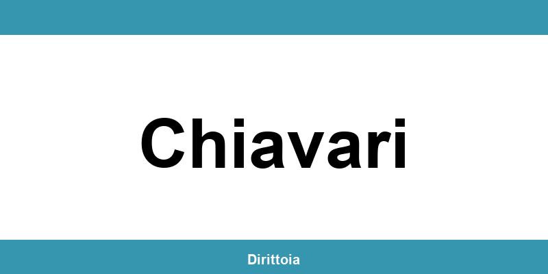 Contatti e orari della sede SIAE a Chiavari