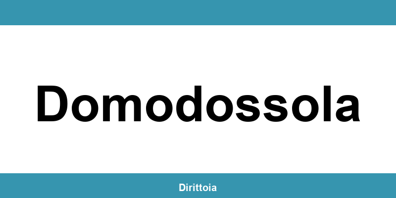 Contatti e orari della sede SIAE a Domodossola