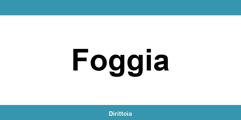 Contatti e orari della sede SIAE a Foggia