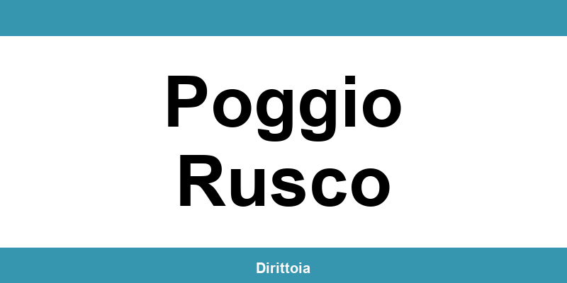 Contatti e orari della sede SIAE a Poggio Rusco