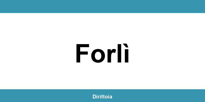 Contatti e orari della sede SIAE a Forlì