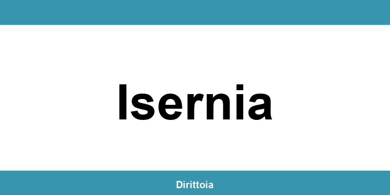 Contatti e orari della sede SIAE a Isernia