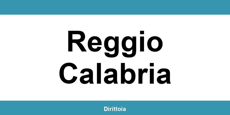 Contatti e orari della sede SIAE a Reggio Calabria