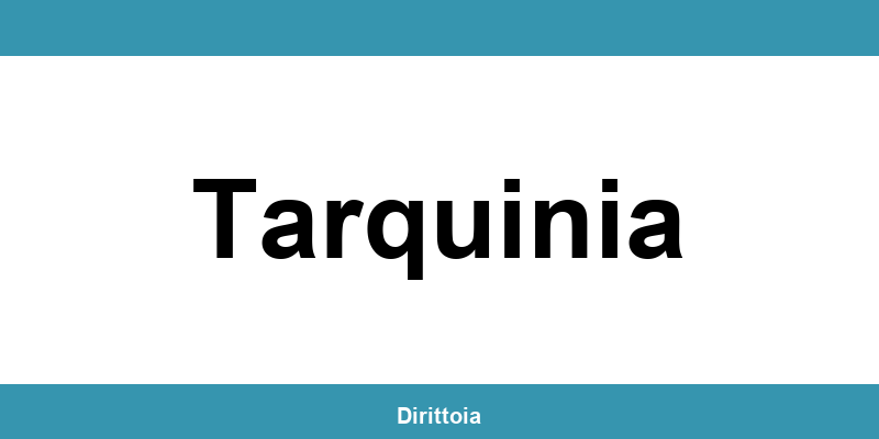 Contatti e orari della sede SIAE a Tarquinia