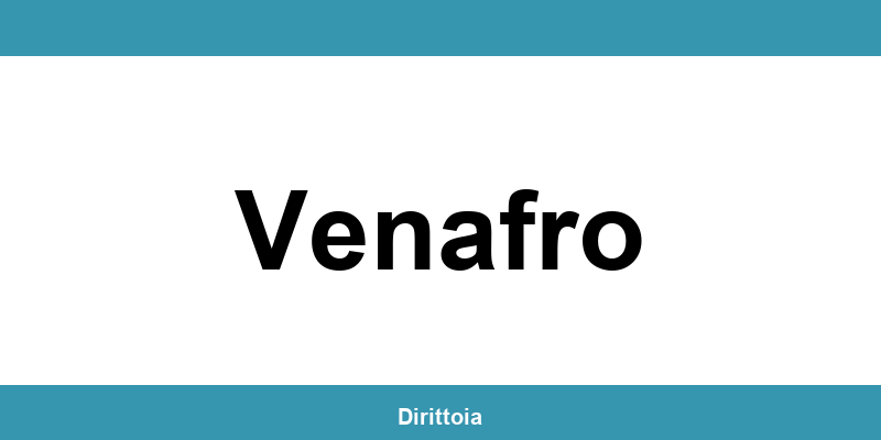 Contatti e orari della sede SIAE a Venafro